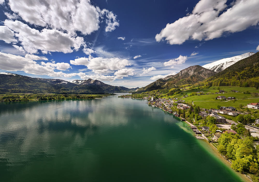 Der Wolfgangsee im Sommer